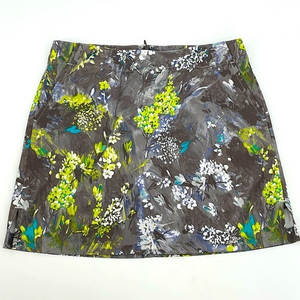 Lady Hagen‎ Gray Floral Golf Skort Size2 E30